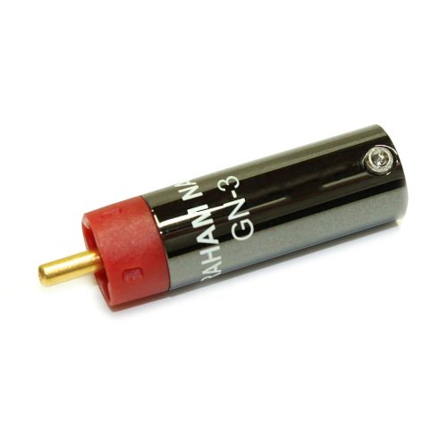 GN-3 Gold RCA Plug Red