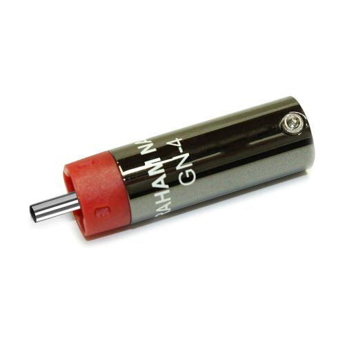 GN-4 Rhodium RCA Plug Red