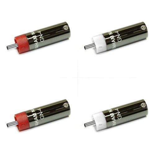 GN-4 Rhodium RCA pack of 4 