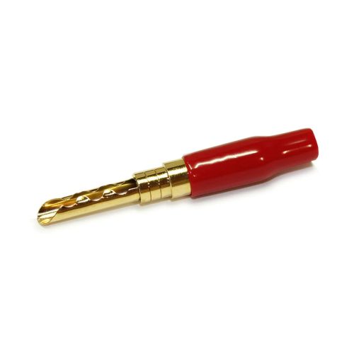 Gold Plated Z Plug Red