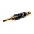 Gold Plated 4mm Locking Plug Black