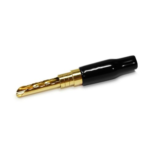 Gold Plated Z Plug Black