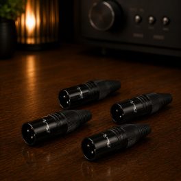 XLR csatlakozók